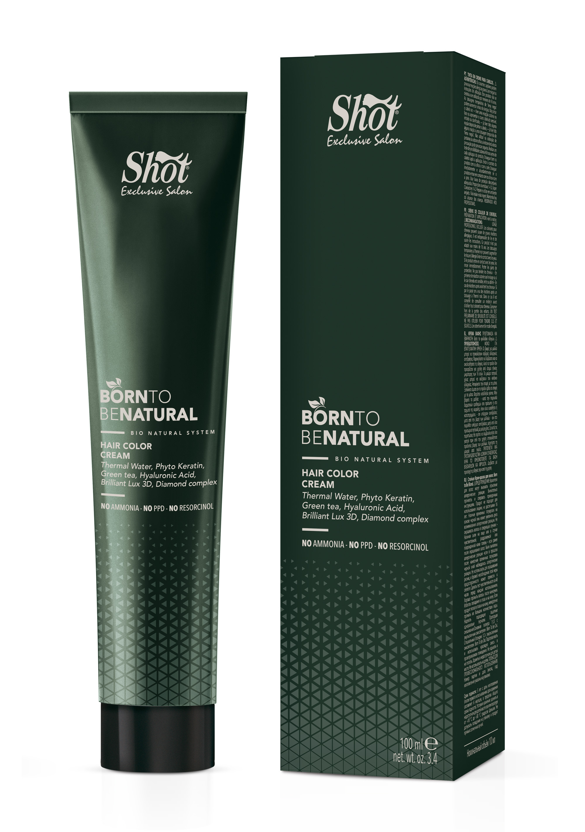 Краситель для волос BORN TO BE Natural