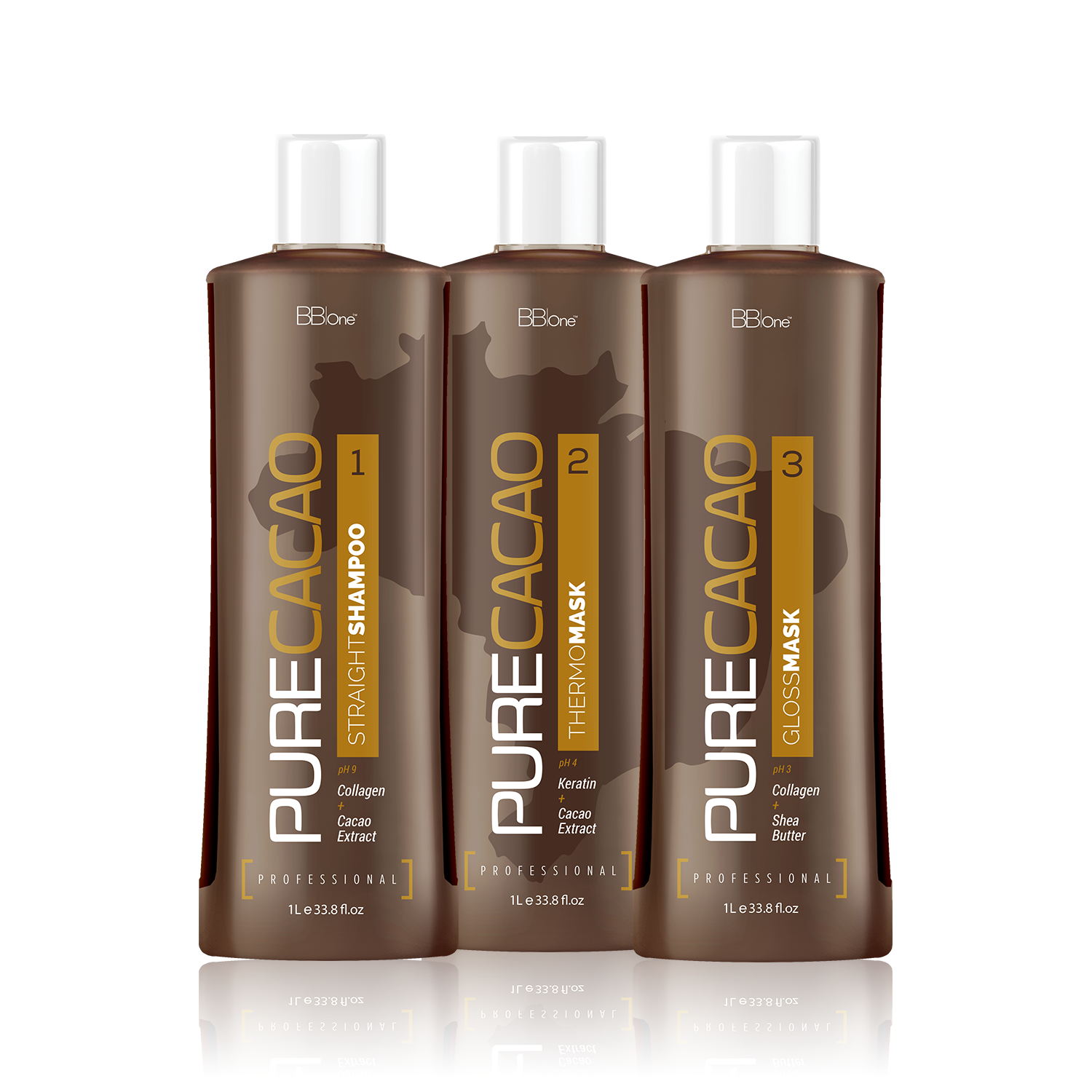 PURE CACAO -выпрямление кудрявых волос